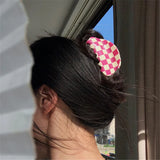 HUANZHI Multicolor Square Acetate Hair Clip Claw Women Hair Accessories