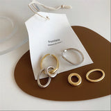 Metal Circle Ear Bone Clip for Girls