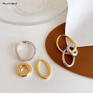 Metal Circle Ear Bone Clip for Girls