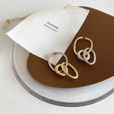 Metal Circle Ear Bone Clip for Girls