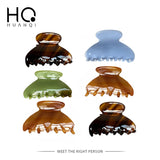 HUANZHI Jelly Acetate Hair Claws for Women Girls Party Daily Hair Clip