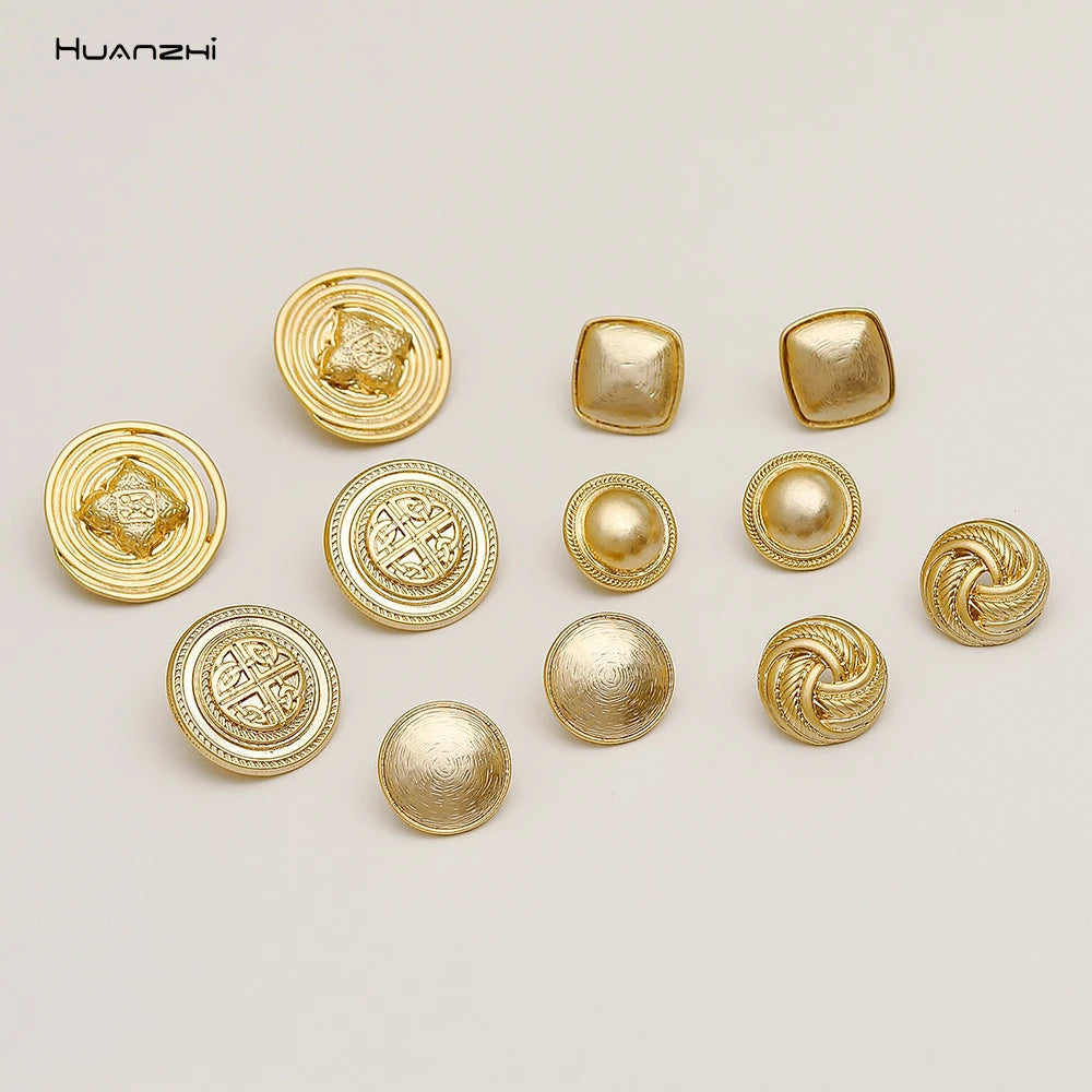 Geometric Stud Earrings for Women Girls Party Jewelry