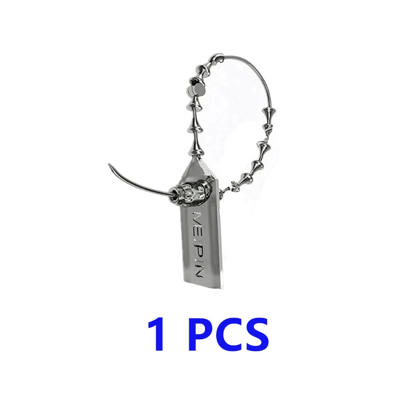 Rock Metal Silver Lock Label Shaped Hoop Earrings Unisex