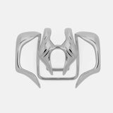 Gothic Beast Tooth Lip Clip Set, Metal Non-Piercing, Party Face Accessories