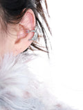 Vintage Rabbit Zircon Ear Clip Geometric Earrings for Men Women