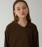 Sterling Vintage Matte Hoop Earrings for Women Girl Party Jewelry