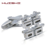 HUISHI Men's French Shirt Cufflinks - Variety of Stylish Designs