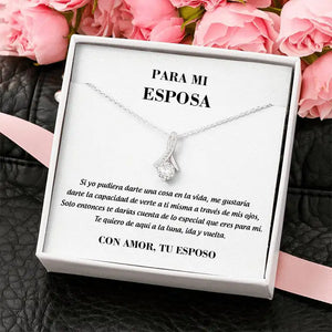 I Love You to the Moon - Wife Necklace