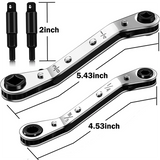 HVAC Adaptor Wrench for 69522 3/16-3/8 5/16-1/4 US Plug