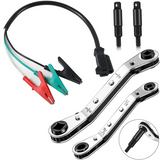 HVAC Adaptor Wrench for 69522 3/16-3/8 5/16-1/4 US Plug