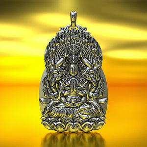 Avalokitesvara Rat Pendant Men's Necklace Amulet