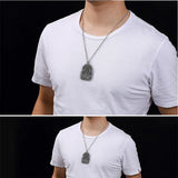 Avalokitesvara Rat Pendant Men's Necklace Amulet