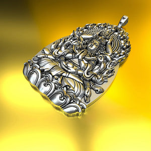 Avalokitesvara Rat Pendant Men's Necklace Amulet