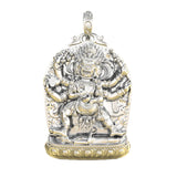 HX Big God Pendant Men's Domineering Personality Hipster Card Pendant Necklace
