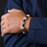 HX Boutique Fujia Tianxia Bracelet Men's Retro Ethnic Style Hand-woven Bracelet
