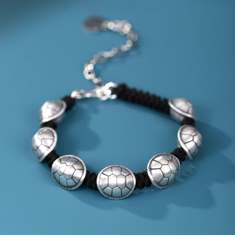 HX Boutique Fujia Tianxia Bracelet Men's Retro Ethnic Style Hand-woven Bracelet