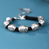 HX Boutique Fujia Tianxia Bracelet Men's Retro Ethnic Style Hand-woven Bracelet