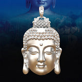 HX Buddha Pendant with Rope Tathagata Buddha Necklace Men Women