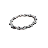 HX China-Chic Bracelet Male Carved Leaf Pattern Jewelry