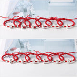 HX Chinese Zodiac Red Rope Bracelet for Women and Men - Year of Birth Bracelet