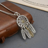 HX Dream Catcher Pendant Japanese Feather Pendant for Men and Women