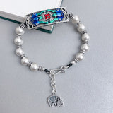 HX Fu In Front of the Eyes Bracelet Retro Style Personality Hand Jewelry
