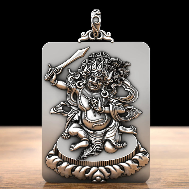 HX Fudozun Big Sky Buddha Pendant Necklace