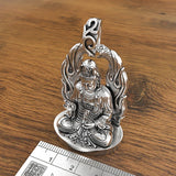 Stereo Six Character Motto Retro Pendant Sweater Chain Jewelry