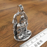Stereo Six Character Motto Retro Pendant Sweater Chain Jewelry
