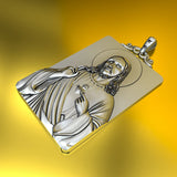 HX Guochao Hanging Buddha Necklace Men Women Pendant Cap