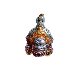HX Huang Caishen Pendant Buddha Statue Amulet Necklace