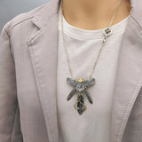 HX Indian Style Wild Taijiao Chain Flying Eagle Car Pendant