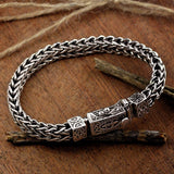 HX Men's Retro Bracelet Thai Handwoven Jewelry for Boyfriend Gift Friendship