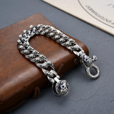HX Arrival Graffiti Bracelet Men's Personalized Retro Skull Bracelet
