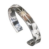 Retro Style Silver Bracelet Men Women Jewelry Accessories