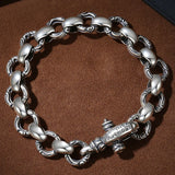 HX Retro Bracelet Couple European American Hip-hop Jewelry