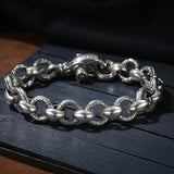 HX Retro Bracelet Couple European American Hip-hop Jewelry