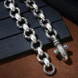 HX Retro Bracelet Couple European American Hip-hop Jewelry