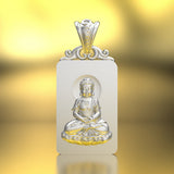 HX Retro Sun Tathagata Pendant Zodiac Life Buddha Necklace