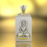 HX Retro Sun Tathagata Pendant Zodiac Life Buddha Necklace