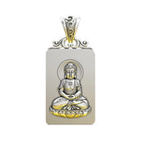 HX Retro Sun Tathagata Pendant Zodiac Life Buddha Necklace