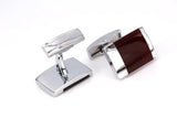 HYX Enamel cufflinks French Red shirt cufflinks