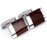 HYX Enamel cufflinks French Red shirt cufflinks