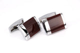 HYX Enamel cufflinks French Red shirt cufflinks