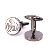 HYX 007 James Bond Spectre Logo Cufflinks Enamel Wedding Party Cuff Links