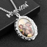 4 Pcs St Michael St. Christopher Mary Pendant Necklace Set