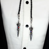 Mint Green Bolo Tie Western Shirt Accessory