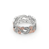 Hainon Zircon Flower Engagement Rings For Women Jewelry