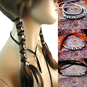 Gothic Skeleton Tiara Crown Retro Hair Pins Punk Hair Jewelry VGH017