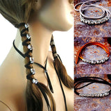 Gothic Skeleton Tiara Crown Retro Hair Pins Punk Hair Jewelry VGH017